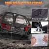 StarknightMT RZR XP4 1000 Cab Enclosure Upper Doors, 4 Seater