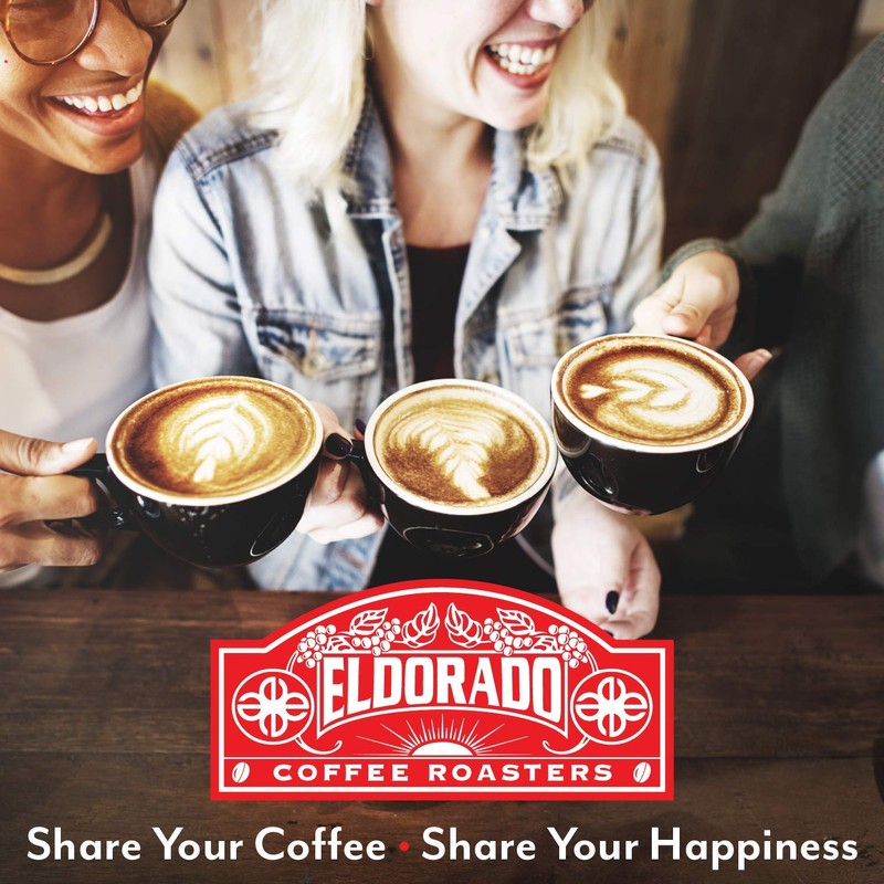 Eldorado Coffee Roasters Finely Ground Decaf Dark Roast Espresso -