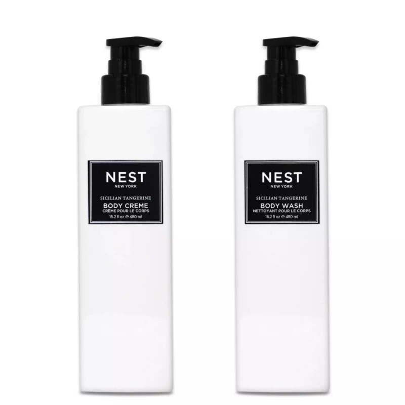 Nest Sicilian Tangerine Body Cream & Body Wash Bundle Jumbo