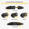 DANSI Armoured Bicycle Lock I Secure Theft Protection with 2
