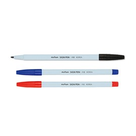 culture Sign pen, black cultural pencil, 1 stroke / 싸인펜 흑색 문화연필 1타