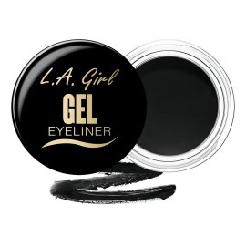 Delineador En Gel L.a. Girl Jet Black