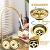 Retisee 2 Pcs Kitchen Sink Stopper Strainer Stainless Steel Drain