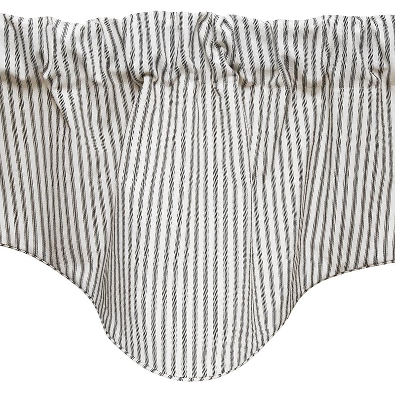 Cortinas para ventana con cenefas de cocina o sala de