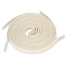 NEXARY Elastic Shoelaces Laces Woven + Elastic (120 Natural)