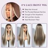 Joedir 13x4x4 Lace Frontal Wig 26 Inches Long Straight Free