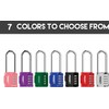 RESET- 4 Digit Combination Padlock with 2.4 inch Long Shackle,