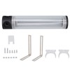240mm Reservoir Water Cooling Cylindrical 4 Holes G1/4 Thread Acrylic