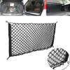 Car Trunk Storage Net, 100x40cm Cargo Nylon Net Elastic Nylon