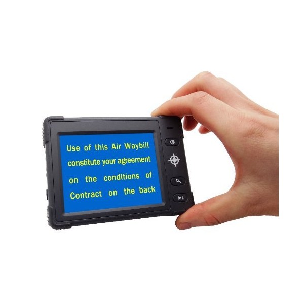 ViSee 3.5" LCD Portable Electronic Digital Magnifier Reading Aid for Low Vision