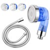LukLoy Blue Shampoo Bowl Sprayer Head with Filter, 1/4" Nut