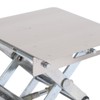 Stainless Steel Lab Jack Scissor Stand Platform 4x4in Expandable Height