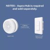 Aqara Smart Light Switch (No Neutral, Single Rocker), Requires AQARA