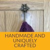 Knobs By Blossom Vintage Antique Brass Iron Wall Hooks Tie