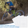 SoundZero Pack of 3 Bicycle Paint Protection, Bicycle Frame Protection