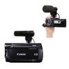 Stereo Microphone with Windscreen (Shotgun) for Panasonic Lumix DC-GH5
