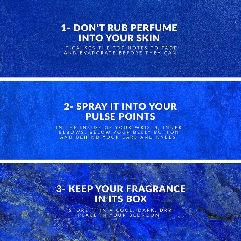 Territoire Cobalt 3.4 oz Eau De Parfum Spray Men