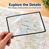 3X Reading Sheet Magnifier – 7 × 4.7 in Thin