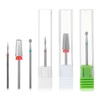 oruola Nail Drill Bits,3pcs 5 in 1 Carbide Nail Drill