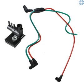 happy19star Turbo Vacuum Harness & Boost Solenoid for 1999-03 Ford F-250 F-350 f81z-6c673-aa