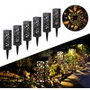 LED-Solarleuchten für den Garten, wasserdicht, IP65, mit automatischem Sensor, dekorativ