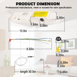 8330-752 Air Conditioner Control Box Cool-Only Control Package Compatible with Coleman Mach Non-Ducted Ceiling Configurations with Wall Thermostat