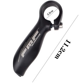 Bike Handlebar Ends Bicycle Grips Bar Ends 22.2mm Aluminum Alloy Bar Ends for MTB Mountain Bike Road Bike and Most Bike