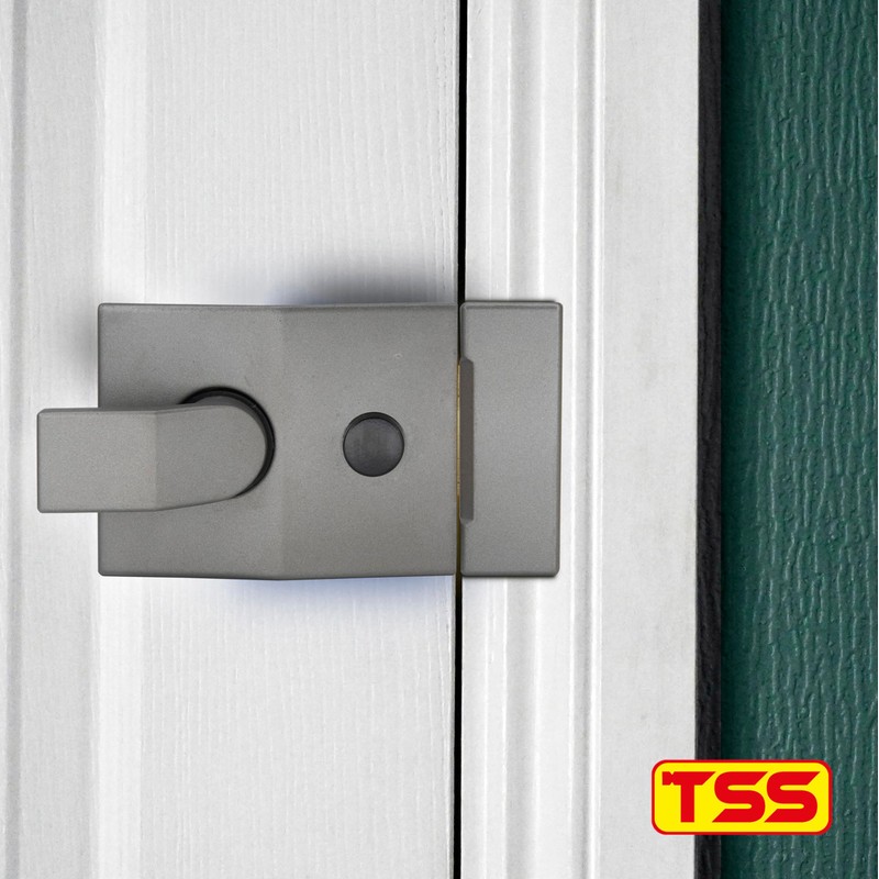 TSS Standard Non-Deadlocking Nightlatch, 60mm Backset, Complete with Rim Cylinder