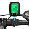 Wired Bike Computer LED Digital Bicycle Speedometer Touchscreen Cycling Computer
