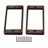 Walmine Rosewood Pickup Mounting Ring Guitar Frame Mounting Ring with