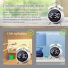 Justup Alarm Clock, Digital Alarm Clock with Large LED Display,