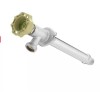 Homewerks Homewerks Brass 1/2 MIP X 3/4 MHT -12 Inch