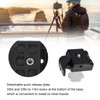 Alloy Quick Release Plate Adapter with 3/8in to 1/4in Screw