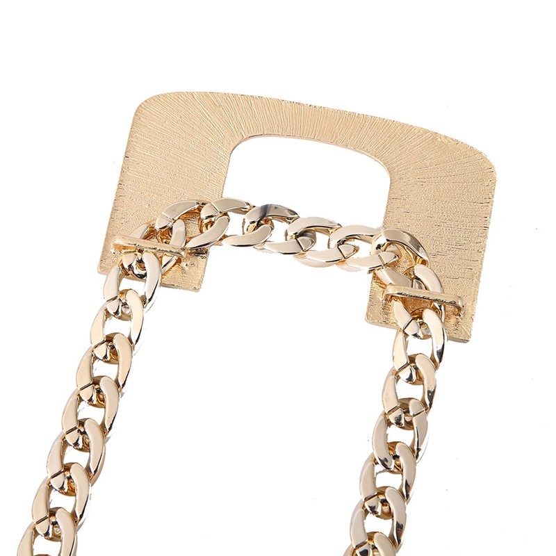 World One ABC Gold Plated Men Jewelry Necklace Miami Turnover