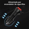 Cámara Coche Bebé Asiento Trasero Espejo Retrovisor Hd 1080p