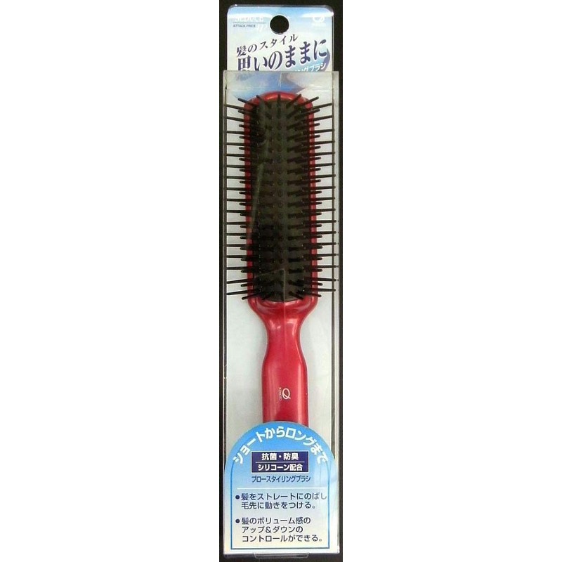 Ikemoto Imiko Industrial SEN560R Styling Brush, L, Red, W 1.9