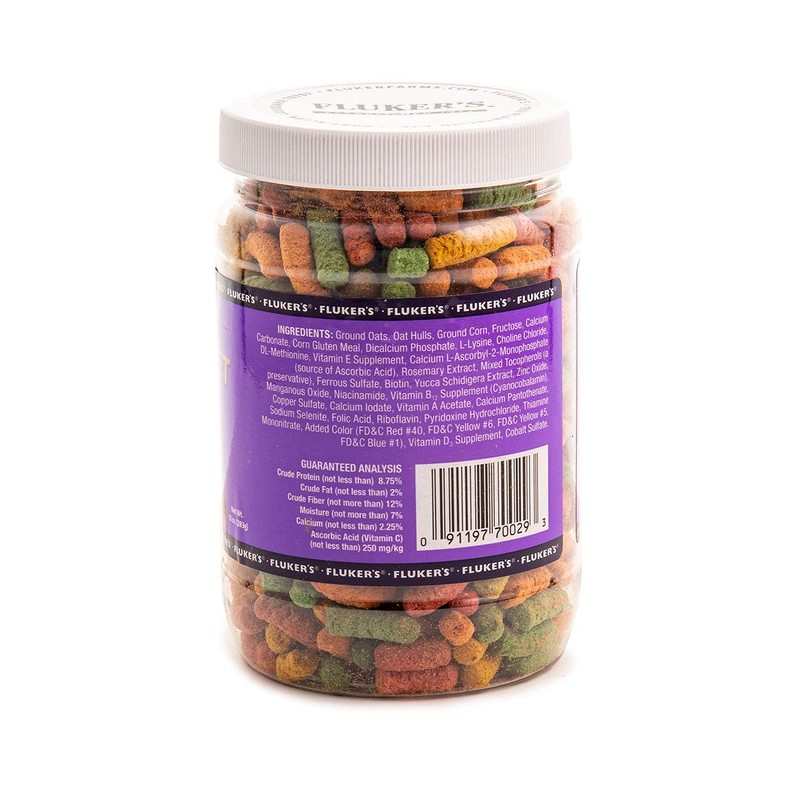 Fluker's Tortoise Diet, Large Pellet Food - Land Turtle Formula,
