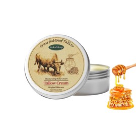 Beef Tallow Skincare Balm, Beef Tallow Organic Cream, Beef Tallow Cream, Tallow Balm, Beef Tallow Cream, Tallow Cream Organic for Face and Body, Long-Lasting Moisture and Radiant Skin