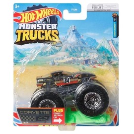 Hot Wheels Monster Trucks - Corvette 1:64 Diecast