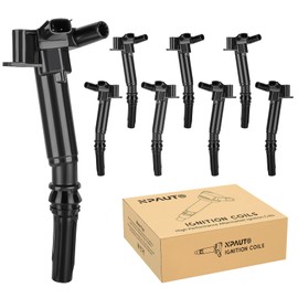 NPAUTO Ignition Coil Pack Compatible with 6.2 6.2L V8 Ford F250 F150 F350 Super Duty, Lobo 2010 2011 2012 2013 2014 2015 2016 2017, UF631 UF639 C1800 C1801, Set of 8, Left Driver & Right Passenger