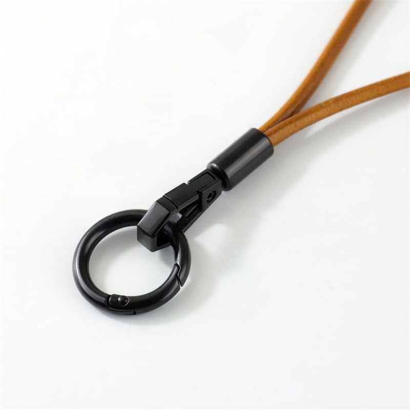 TANJUN, Leather Key Chain, Genuine Leather, Belt Loop, Key Ring,
