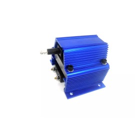 Hot Rod Chrome Universal Ignition Coil 50,000 Volts 50K E-Core HEI External Chevy Ford Hot Rod