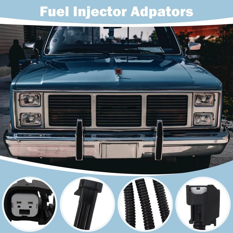 New Gxcdizx 8-Pack LS2 LS3 LS7 EV6 Fuel Injector Harness,