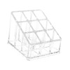 perfk 9 Grids Lipstick Holder Storage Stand Lip Gloss Holder
