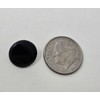 Pair of Zim's 12mm Round Black Flat Plastic Sew-On Safety