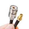 tooloflife RG174 Pigtail Cable Copper Coax Cables for Wireless Security