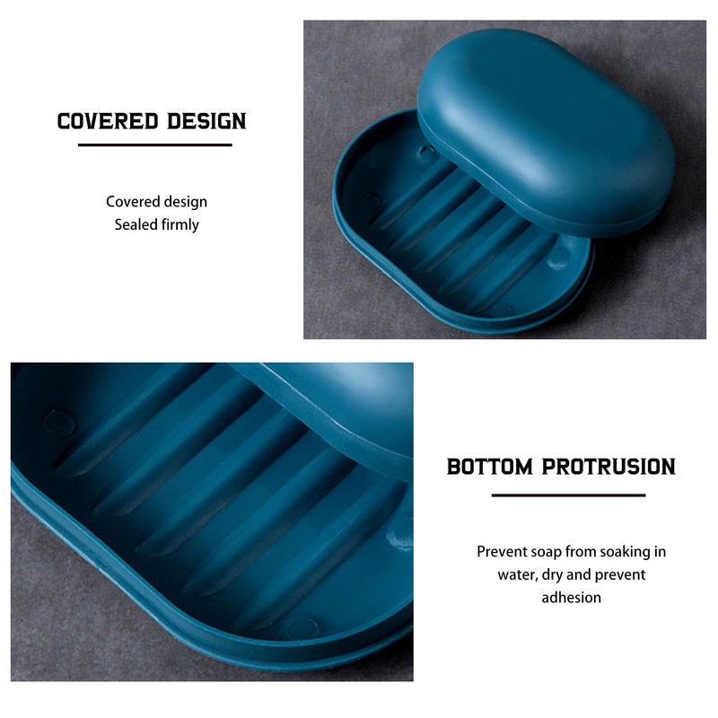 2PCS Travel Soap Case Box – Leakproof & Durable Soap