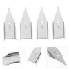 VILLFUL 20pcs Steel Replacement Nibs for Fountain Pens Calligraphy Signing