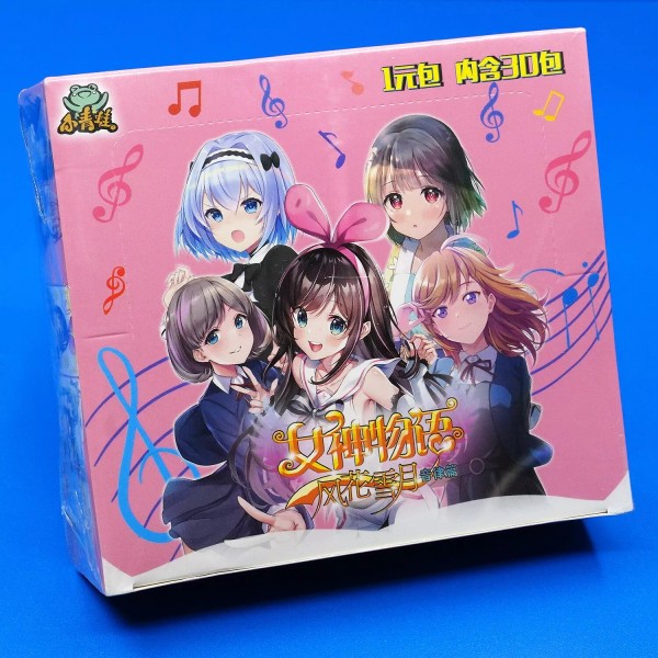Goddess Story Card CCG TCG Sealed Booster Box S1E5 Waifu