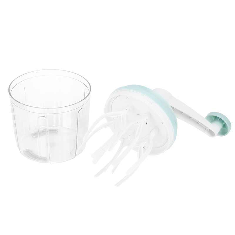 1200mL Manual Egg Beater Mixer Hand Crank Egg Cream Whisk